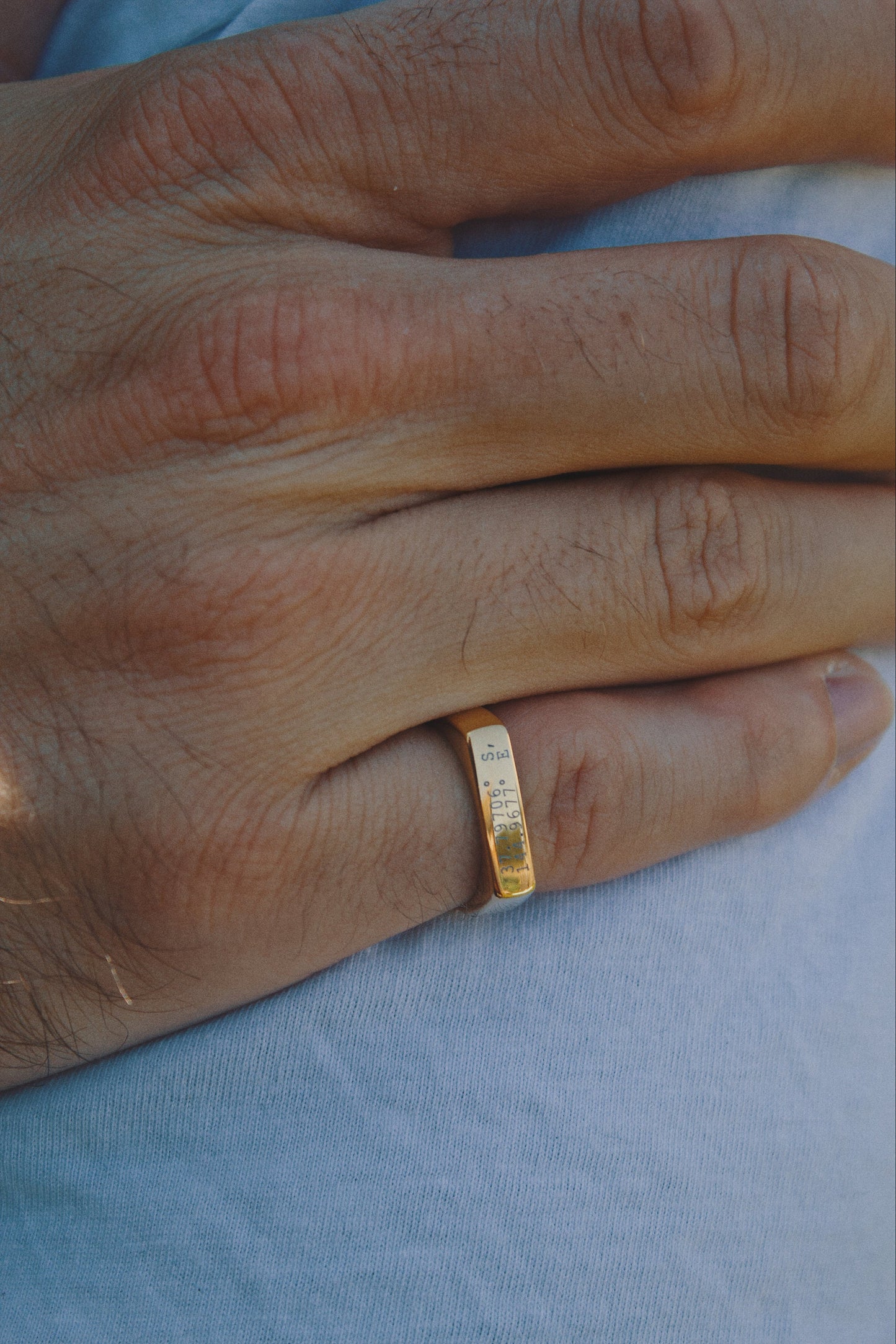 Personalised Gold Signet Ring