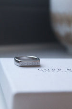 Personalised Silver Signet Ring