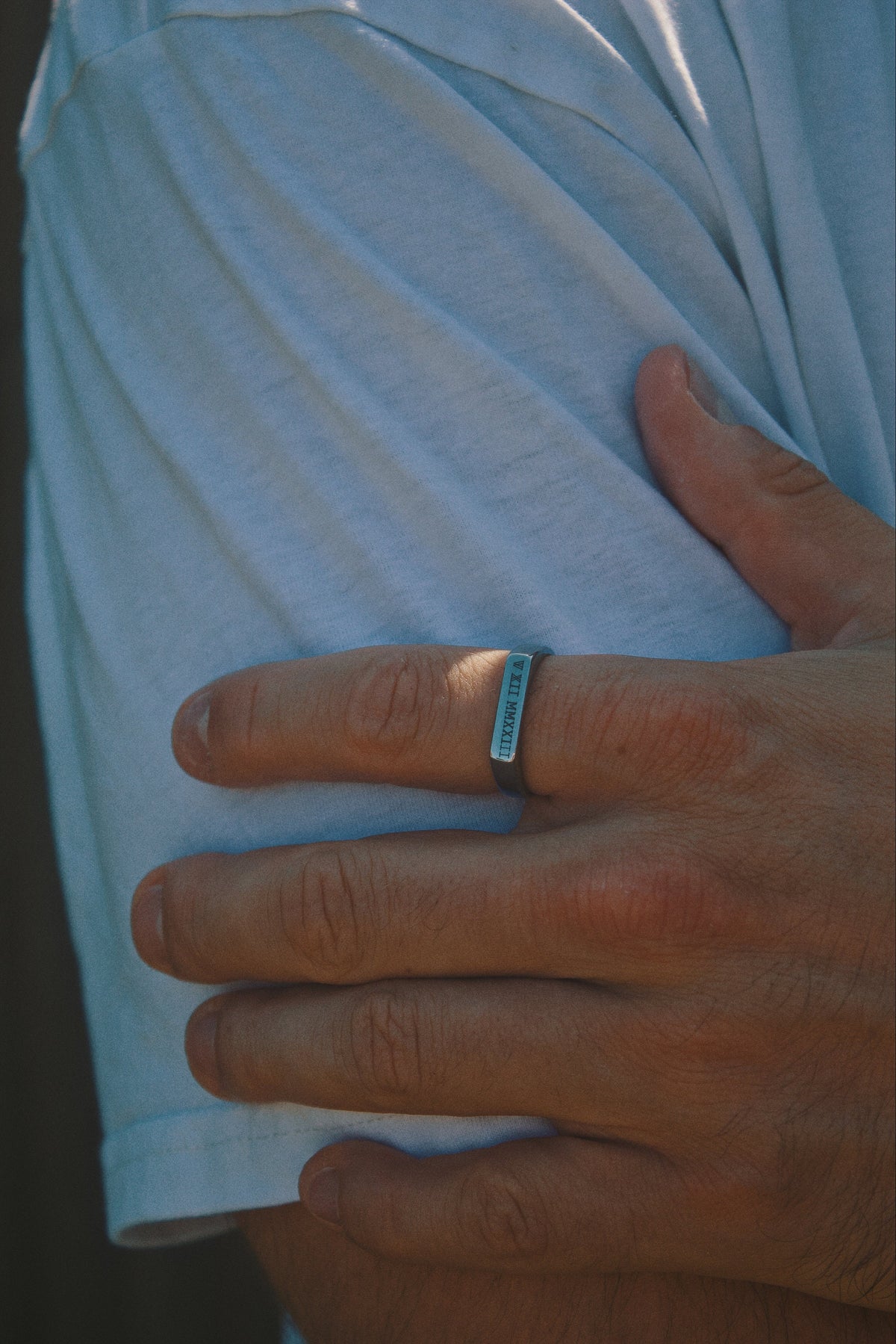 Personalised Silver Signet Ring