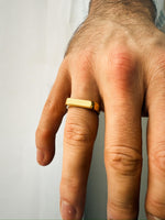 Personalised Gold Signet Ring